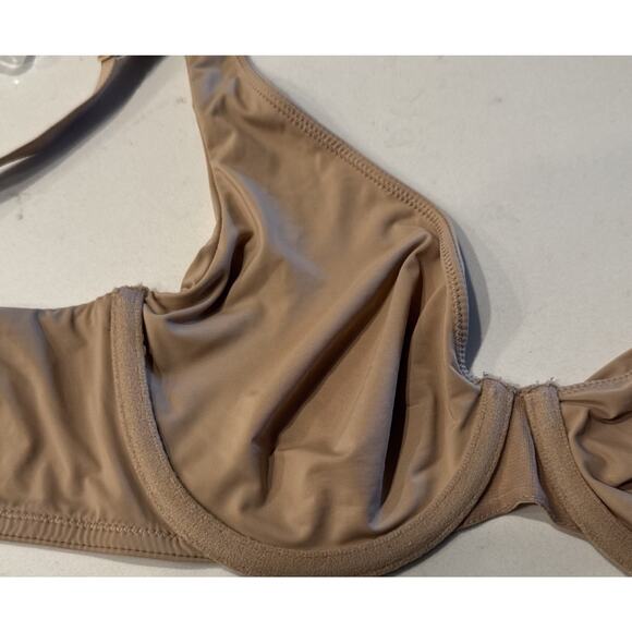 Third Love 24/7 Classic Second Skin Unlined Underwire Nude Women’s Size 32C - Picture 4 of 6